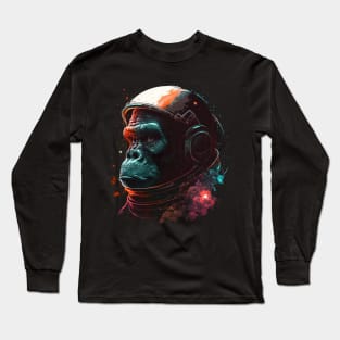 space gorilla Long Sleeve T-Shirt